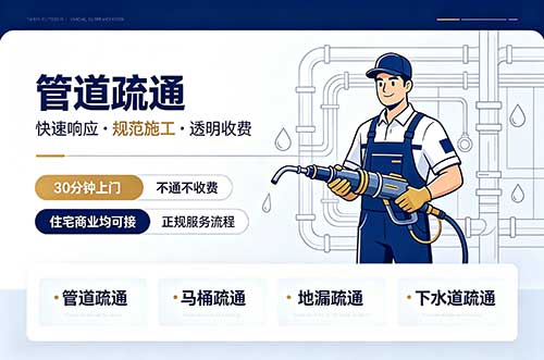 广陵管道疏通