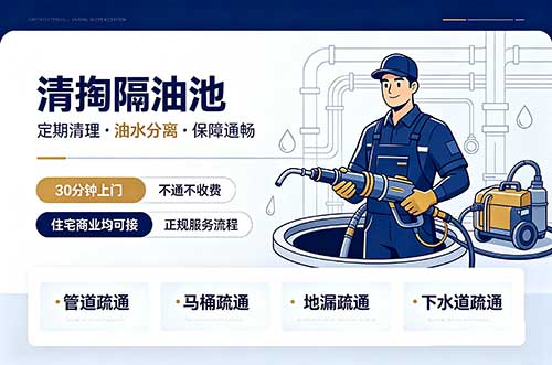 广陵清掏隔油池